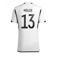 Deutschland Thomas Muller #13 Heimtrikot WM 2022 Kurzarm